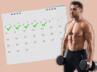 Devo treinar quantos dias por semana? (melhor frequência) - Tenho Saúde Devo treinar quantos dias por semana homem musculação treinando calendário - Tenho Saúde