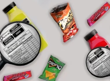 Novos rótulos nutricionais: confira o que mudou nas embalagens de alimentos (ficou mais fácil) - Tenho Saúde Novo rótulo com lupa frontal e nutricional ANVISA