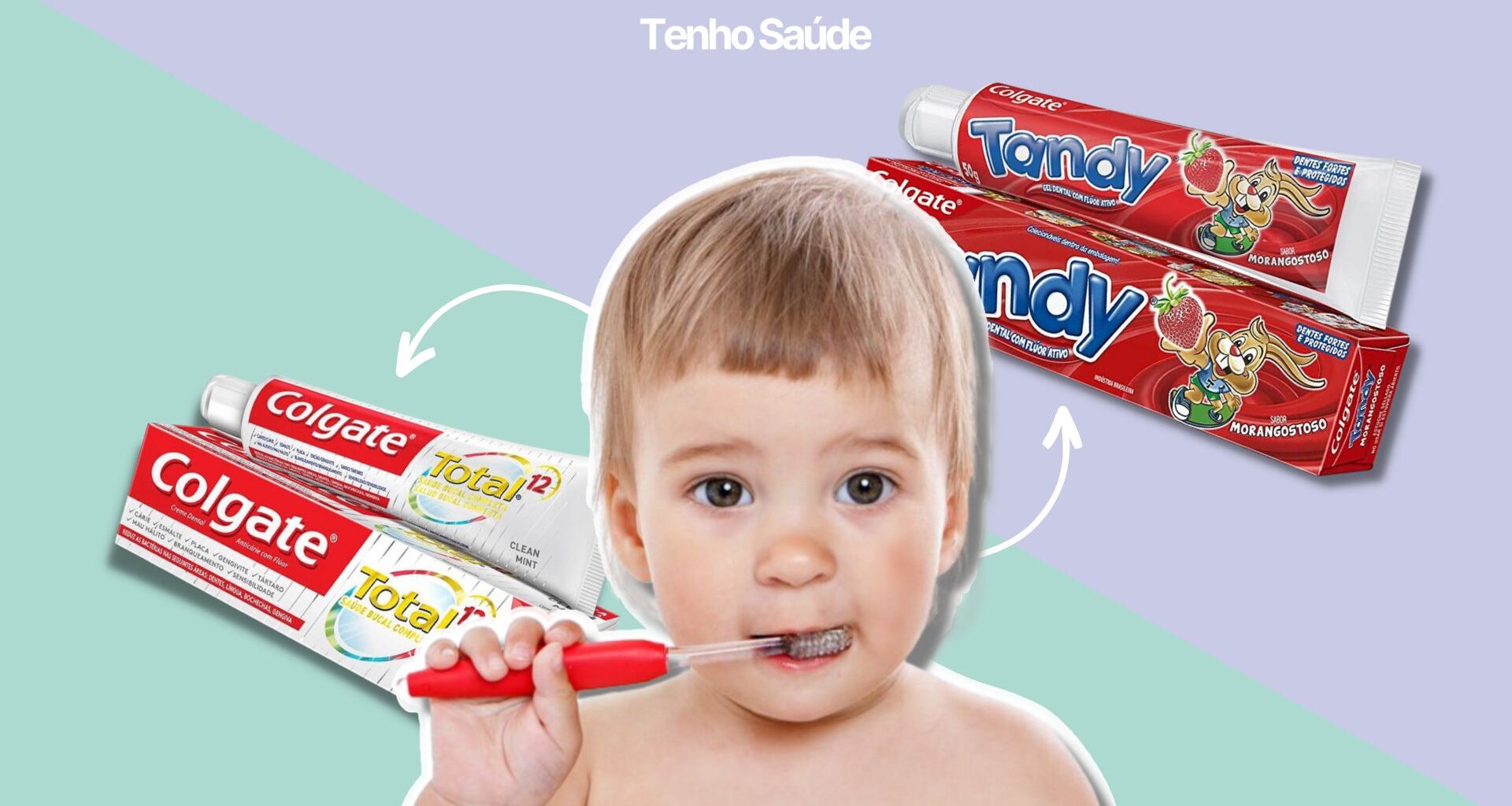 Pasta de dente para bebês e crianças, qual a melhor e como usar? (6 meses a 6 anos) - Tenho Saúde Guia Pasta de dente para bebês e crianças, qual a melhor e como usar (6 meses a 6 anos) Tenho Saúde