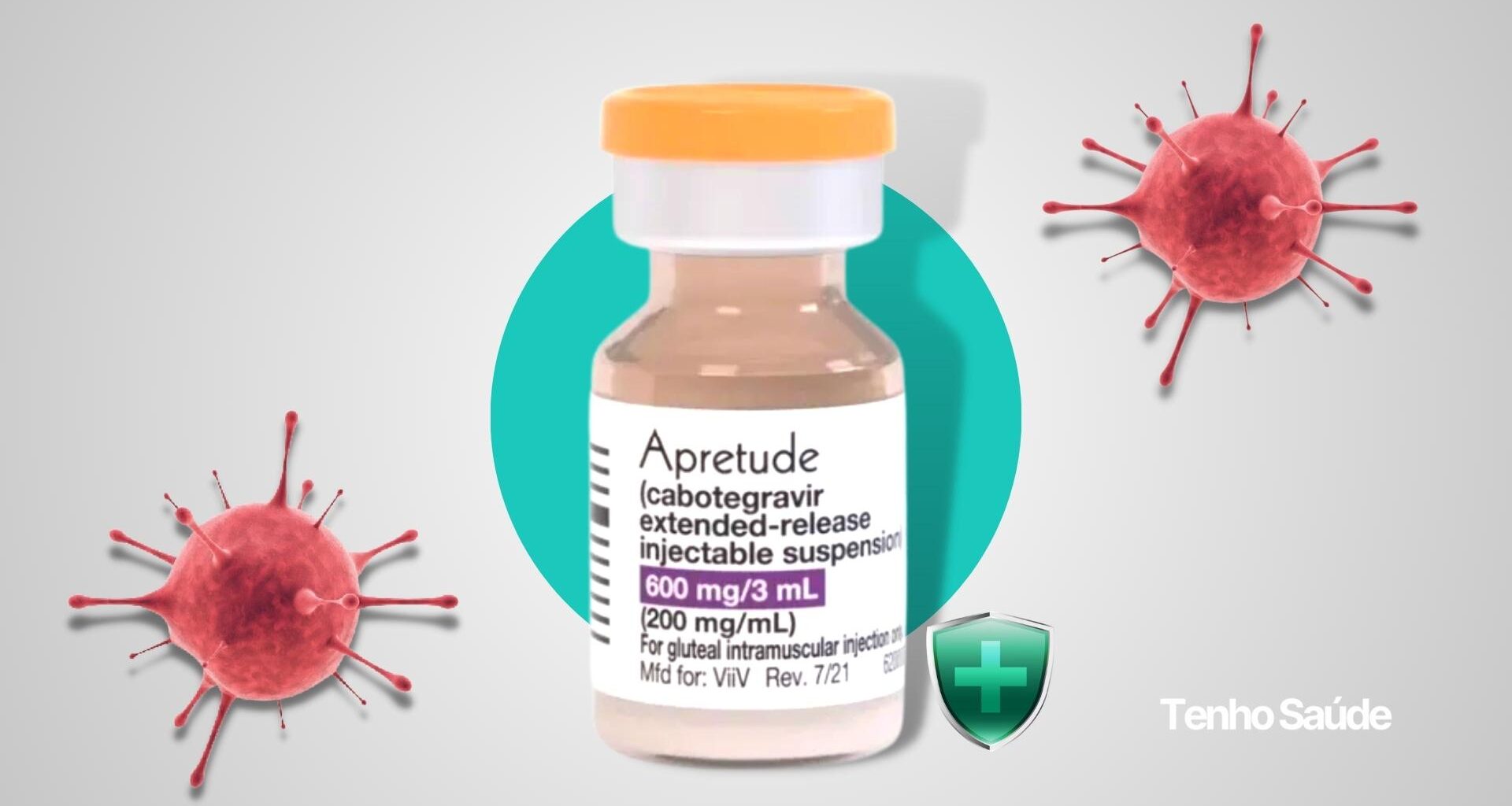 HIV e AIDS: Nova injeção Apretude® cabotegravir é 69% mais eficaz que comprimidos PrEP contra o HIV. - Tenho Saúde HIV e AIDS Nova injeção Cabotegravir é 69% mais eficaz que comprimidos PrEP contra o HIV Tenho Saúde