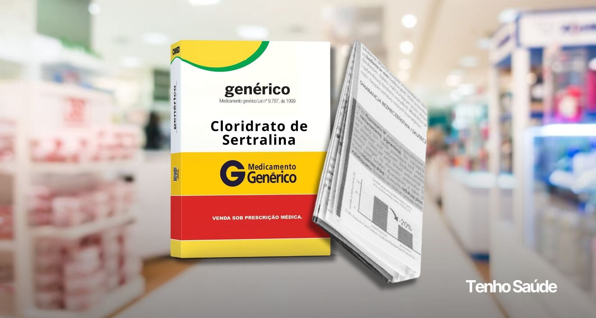 Sertraline: full package insert, how to take, contraindications, side effects. - Tenho Saúde Sertraline hydrochloride box leaflet - I Have Health