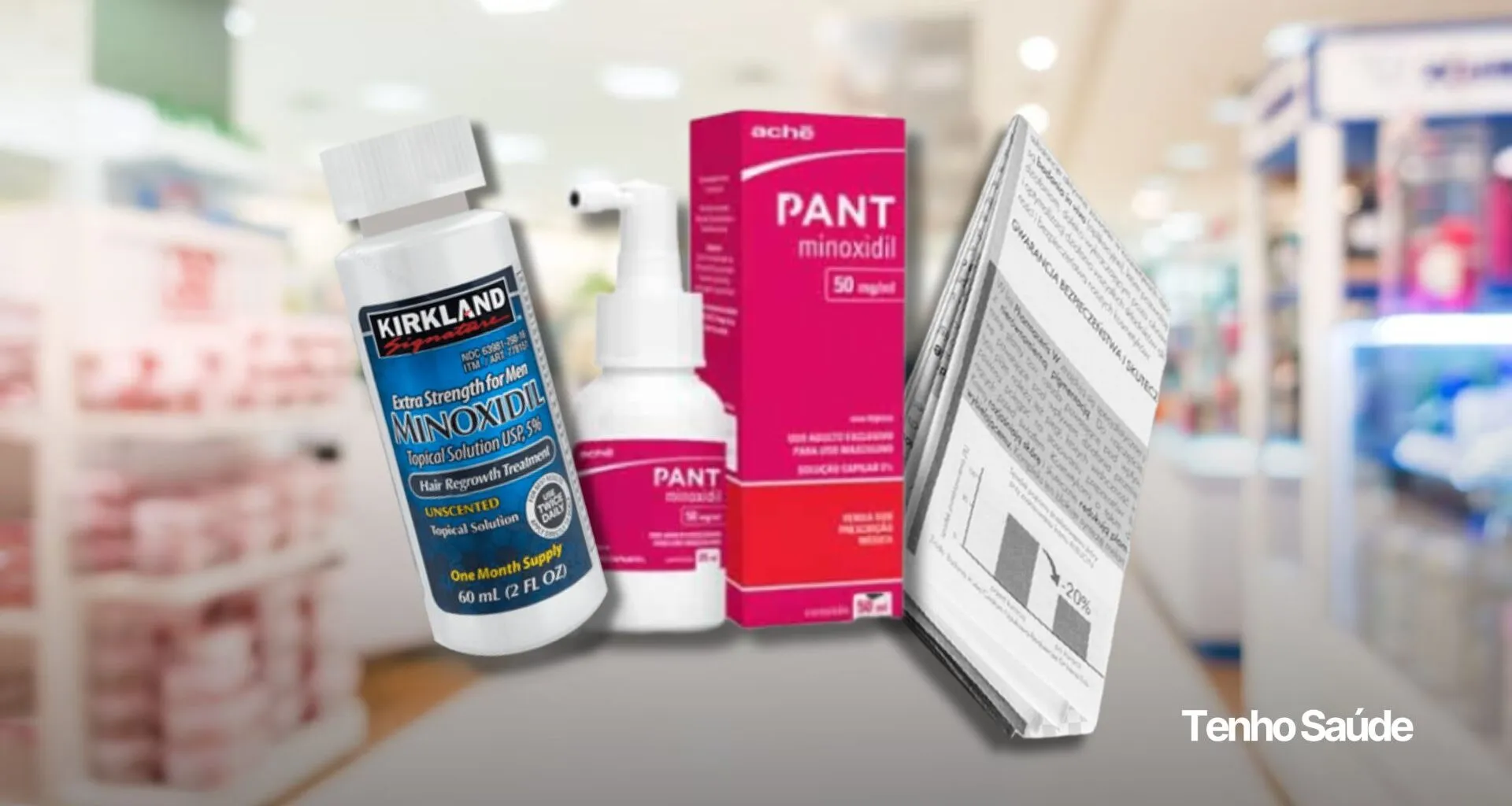 Minoksidiili 5% (neste): täydellinen seloste, käyttöohjeet, vasta-aiheet, sivuvaikutukset. - Olen terve Minoxidil Paint and Kirkland box, miten ottaa, vasta-aiheet, sivuvaikutukset - Vou Saúde