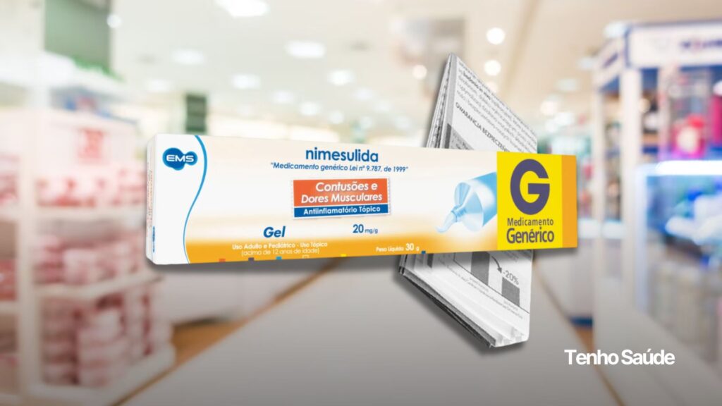 Nimesulida em gel (bula) para que serve, como aplicar, contraindicações e efeitos colaterais - Tenho Saúde Nimesulida em gel, bula para que serve, como aplicar, contraindicações e efeitos colaterais Tenho Saúde