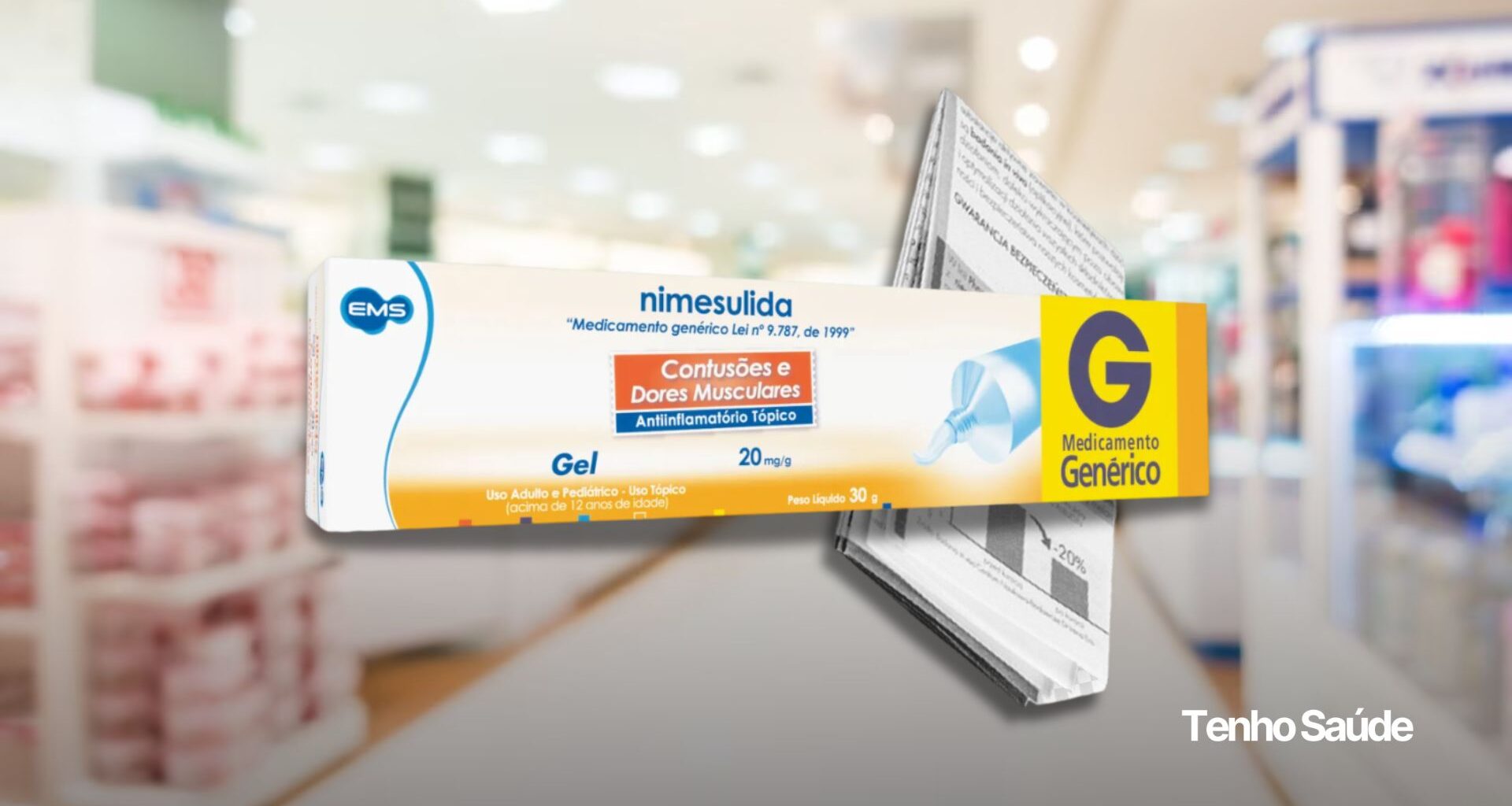 Nimesulida em gel (bula) para que serve, como aplicar, contraindicações e efeitos colaterais - Tenho Saúde Nimesulida em gel, bula para que serve, como aplicar, contraindicações e efeitos colaterais Tenho Saúde