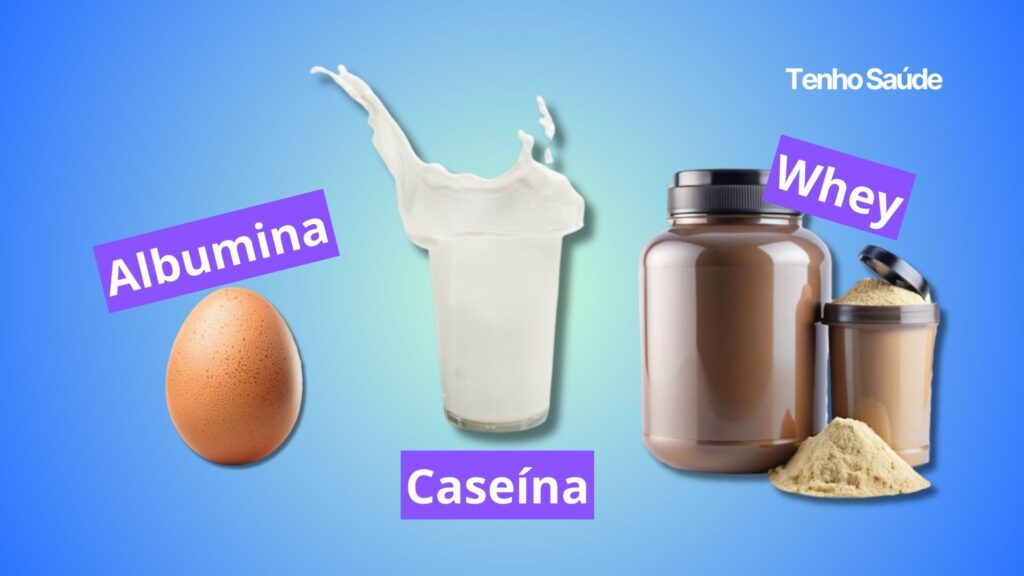 Whey, Casein or Albumin: what are the differences and advantages? - Tenho Saúde Whey, Casein or Albumin: what are the differences and advantages - Tenho Saúde