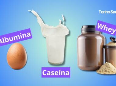 Whey, Caseína ou Albumina : quais são as diferenças e vantagens? - Tenho Saúde Whey, Caseína ou Albumina quais são as diferenças e vantagens - Tenho Saúde